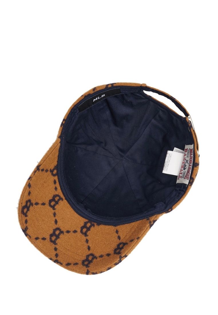 Dia MONOGRAM Wool Structured Ball Cap BOSTON REDSOX beige