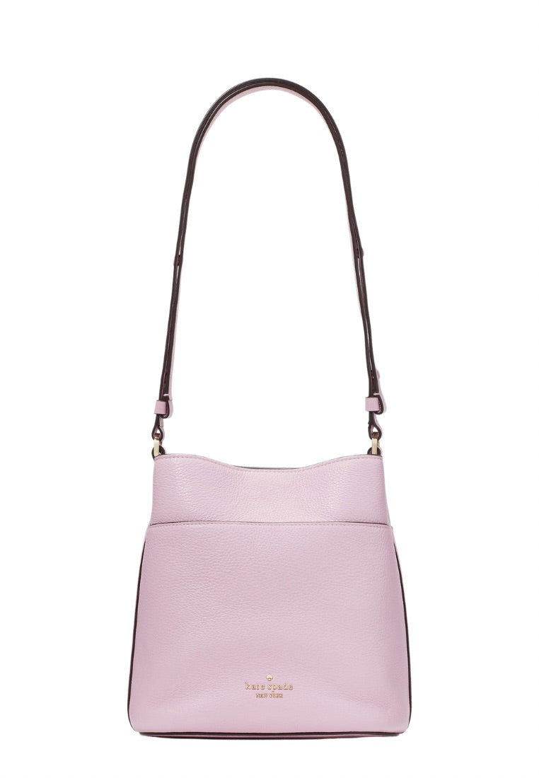 Leila Small Bucket Bag Quartz Pink