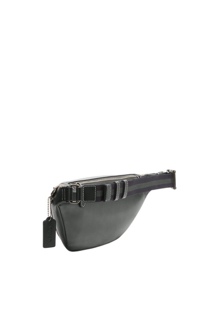 Warren Belt Bag In Signature Canvas With Varsity Motif