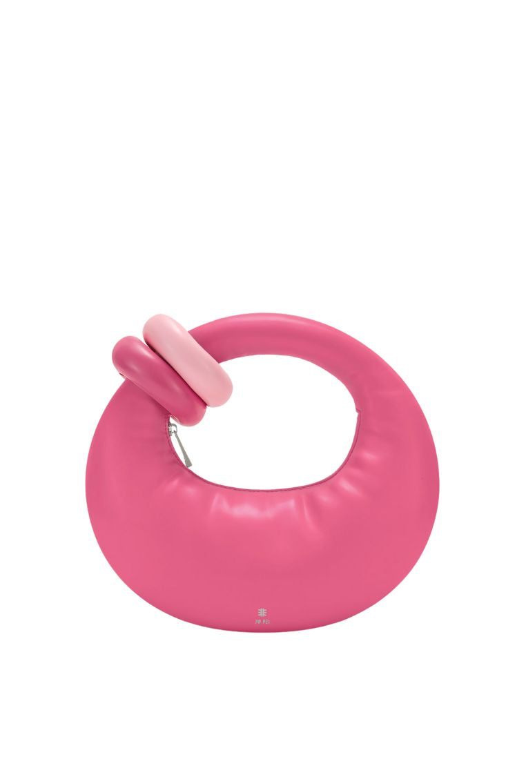 Abacus Top Handle Bag - Rose Red