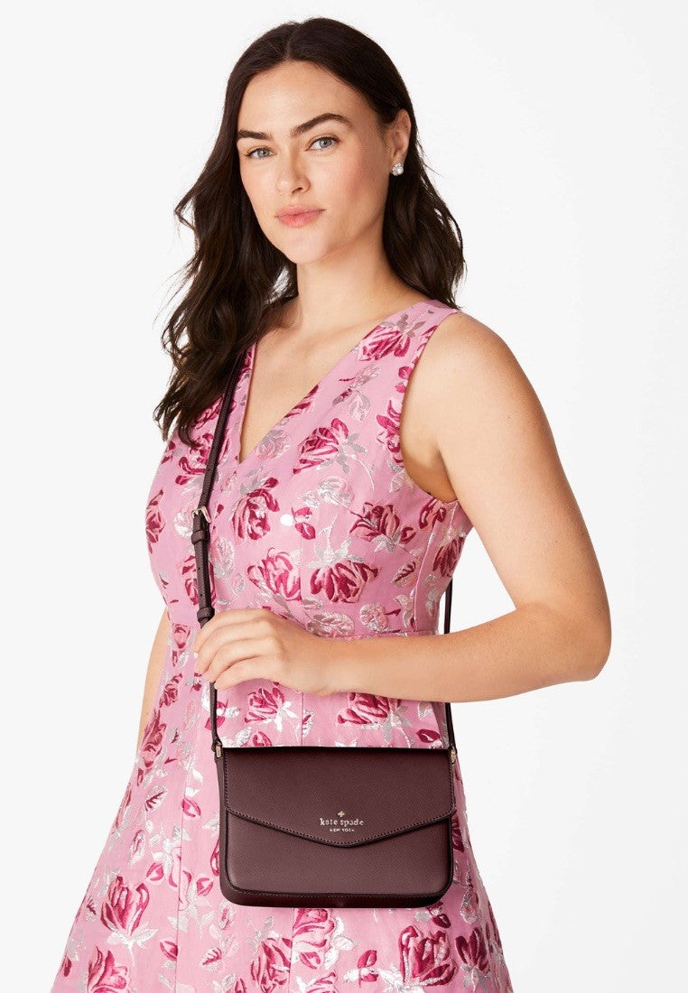 Sadie Envelope Crossbody Grenache