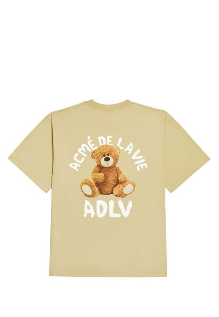 Teddy Bear (Bear Doll) Short Sleeve T-Shirt Beige
