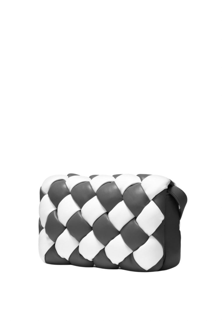 Maze Bag - White & Dark Gray