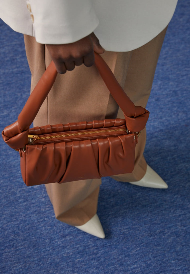 Mila Shoulder Bag Brown