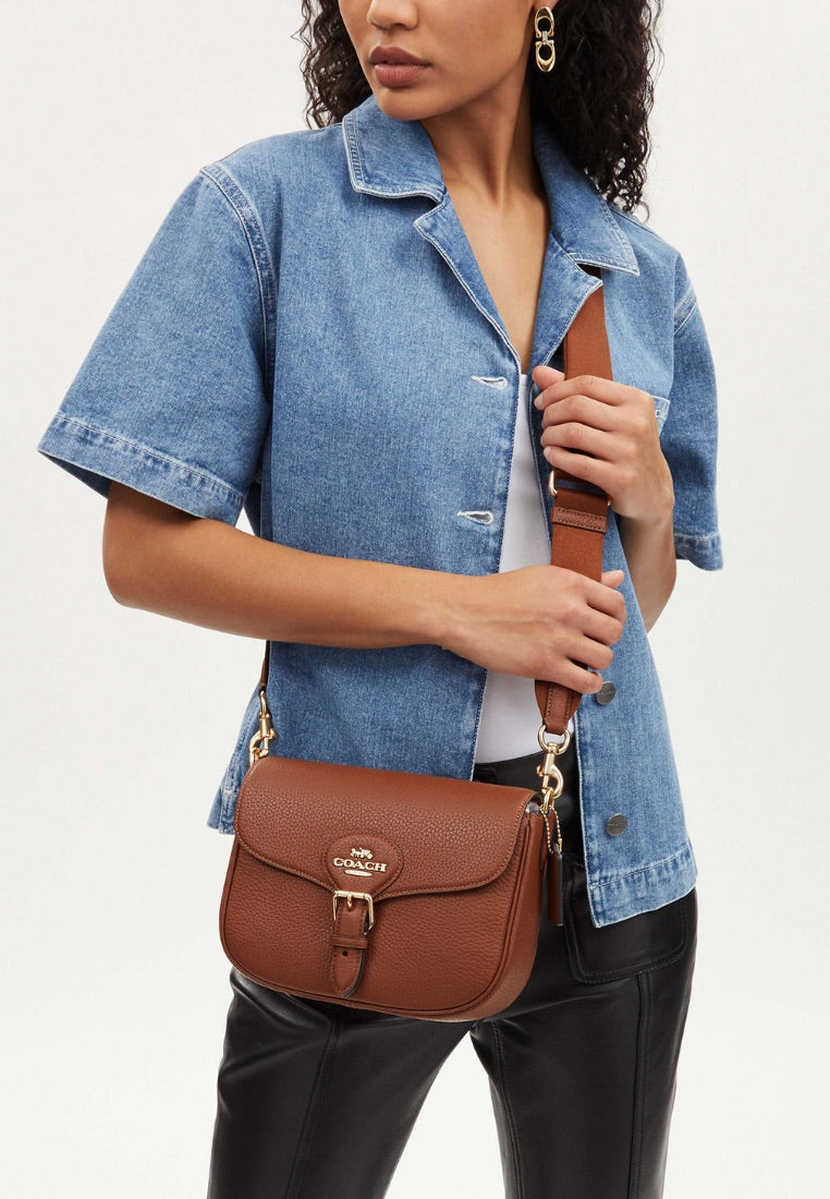Amelia Saddle Bag Redwood