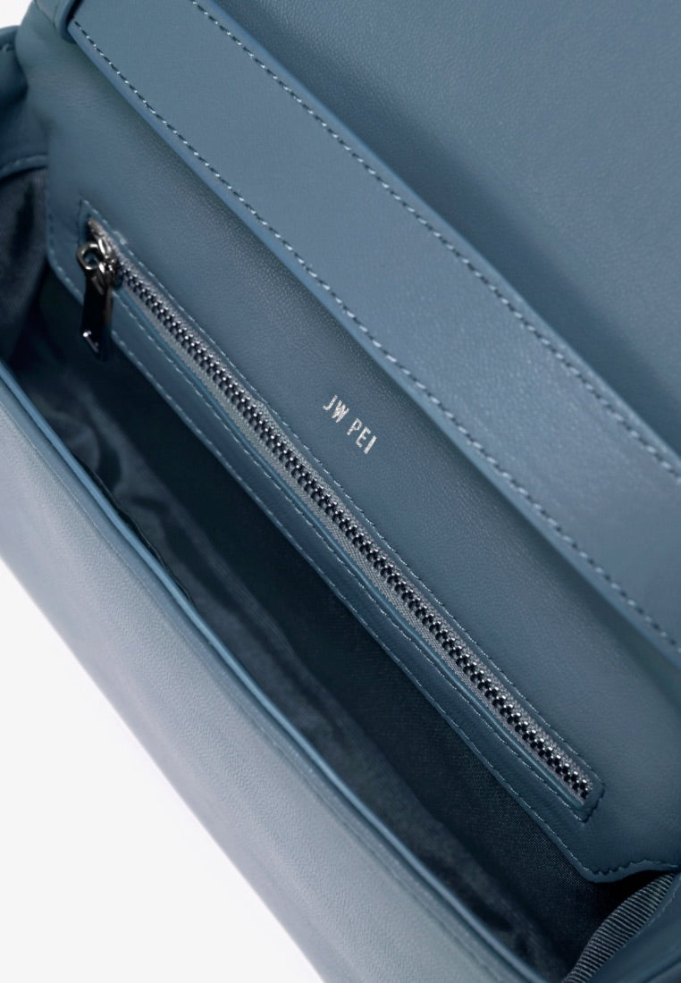 Maze Bag - White & Blue