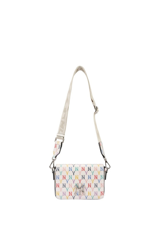 Monogram Rainbow Hoodie Bag NY YANKEES white