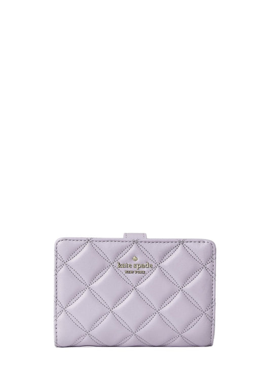 Natalia Medium Compact Bifold Wallet Lilac Frost