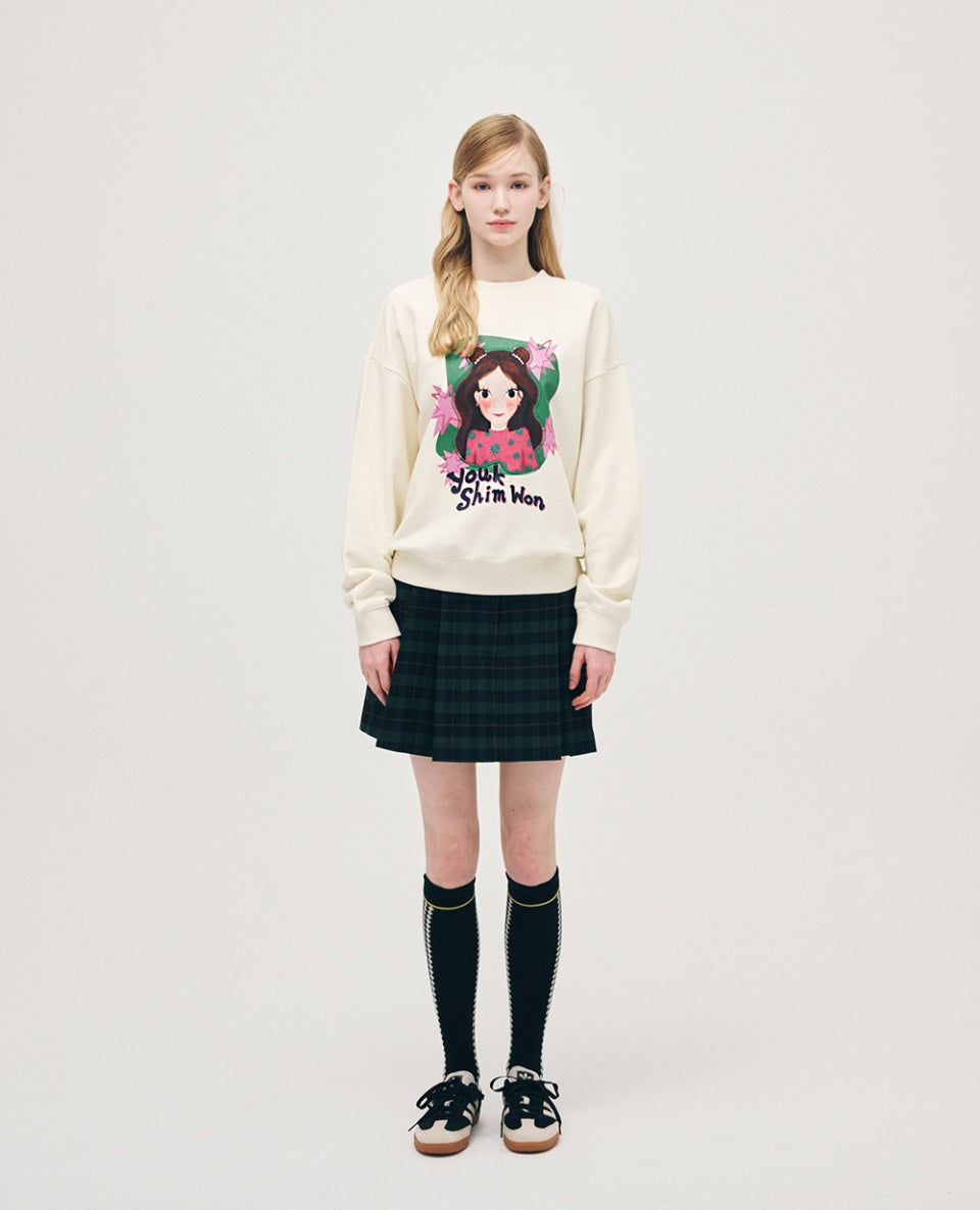Star Graphic Sweatshirt F Luna