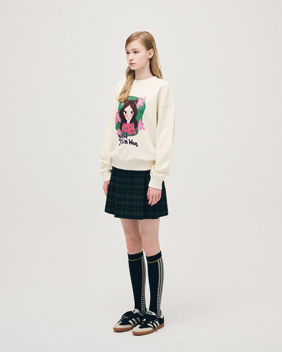 Star Graphic Sweatshirt F Luna