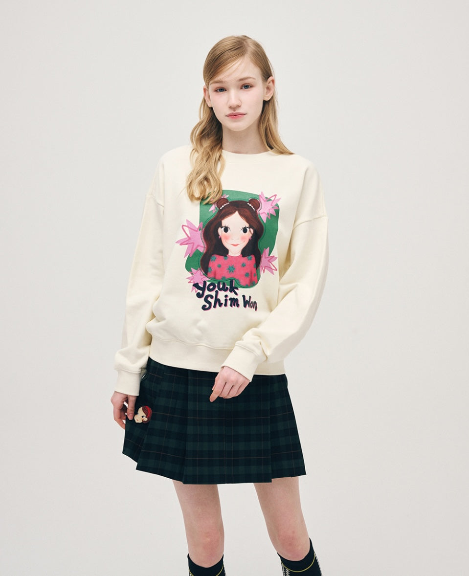 Star Graphic Sweatshirt F Luna