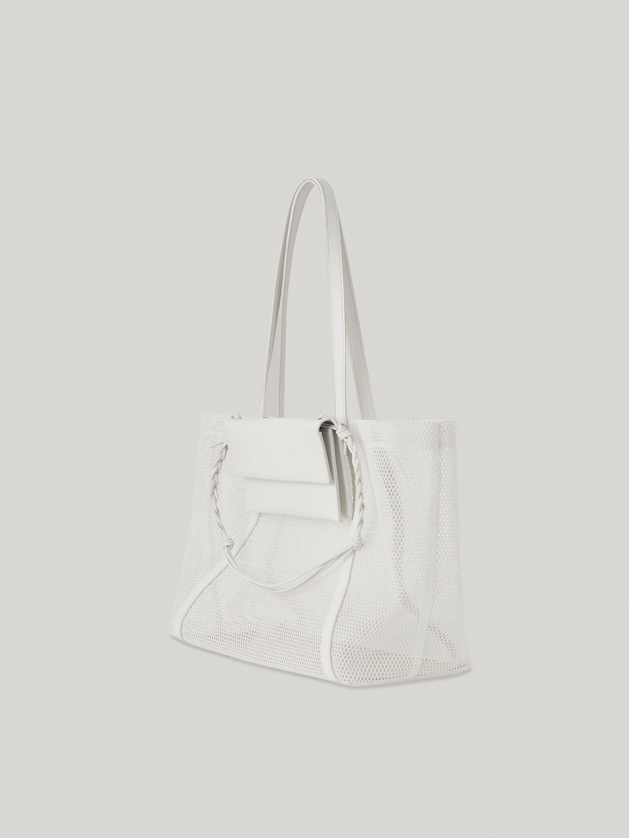 2WAY MESH BAG off white