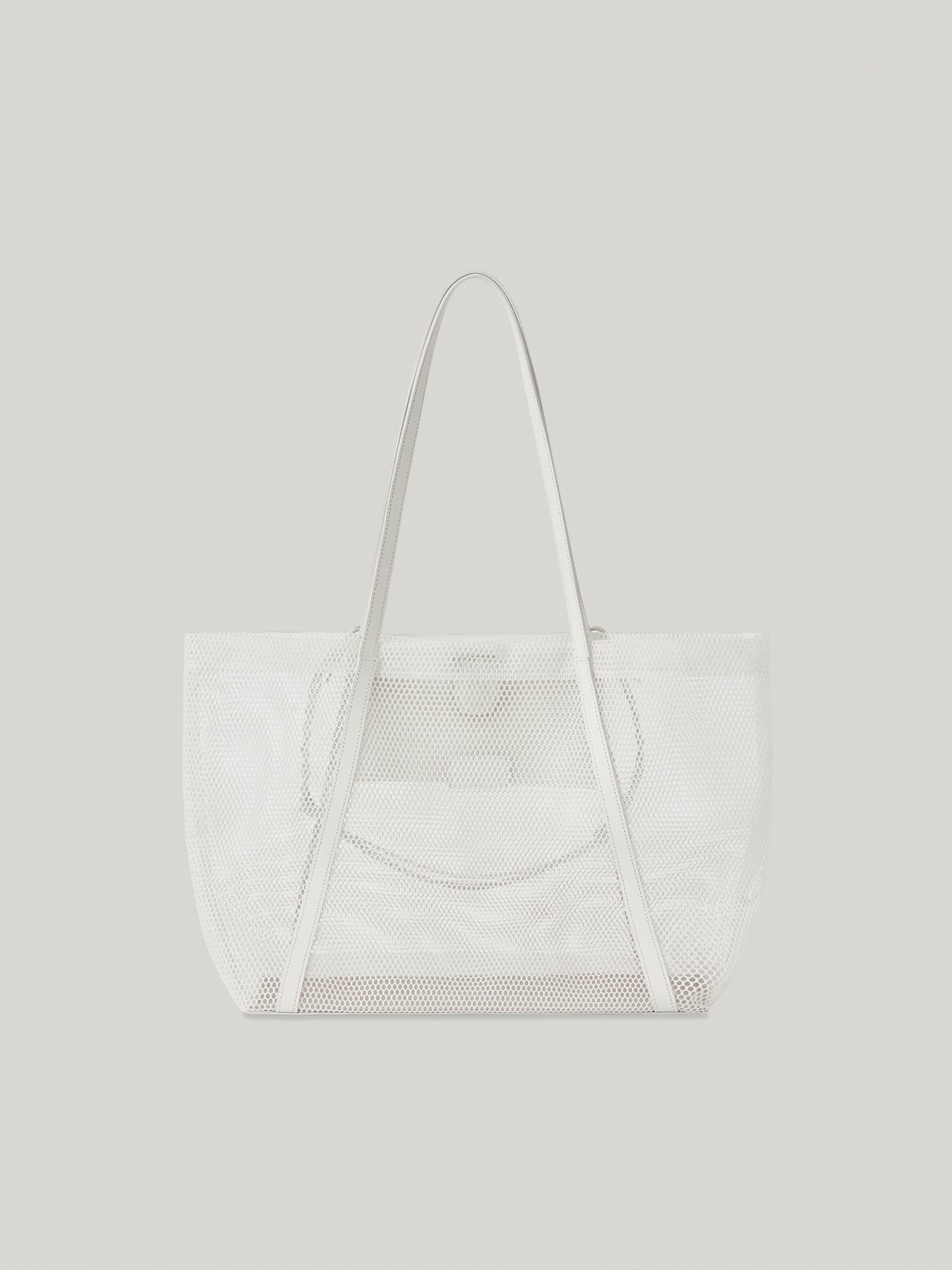 2WAY MESH BAG off white