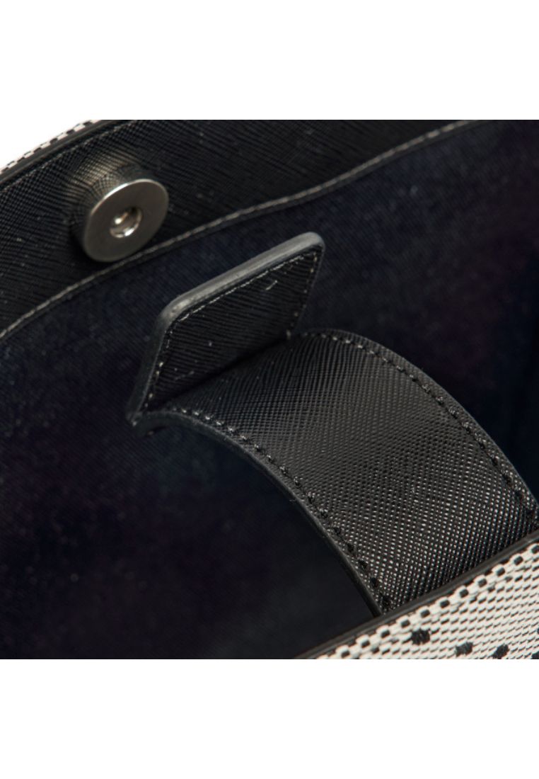 Big Dia MONOGRAM Jacquard S-Tote Bag NEW YORK YANKEES Black