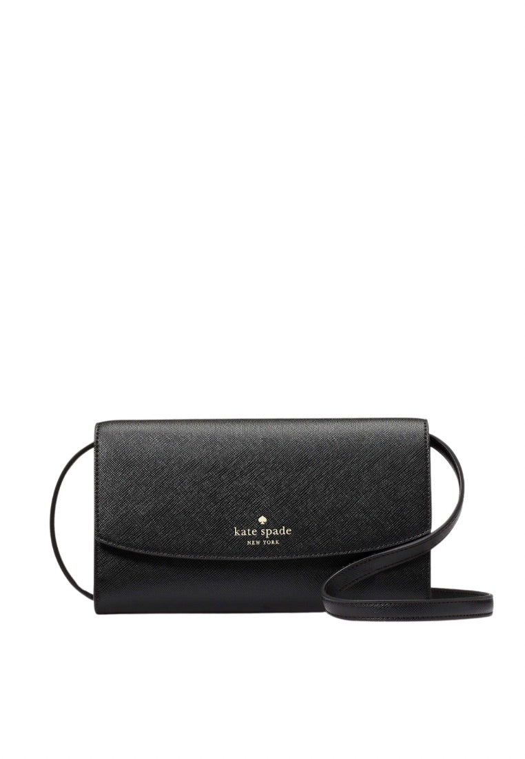 Dana Small Flap Crossbody Black