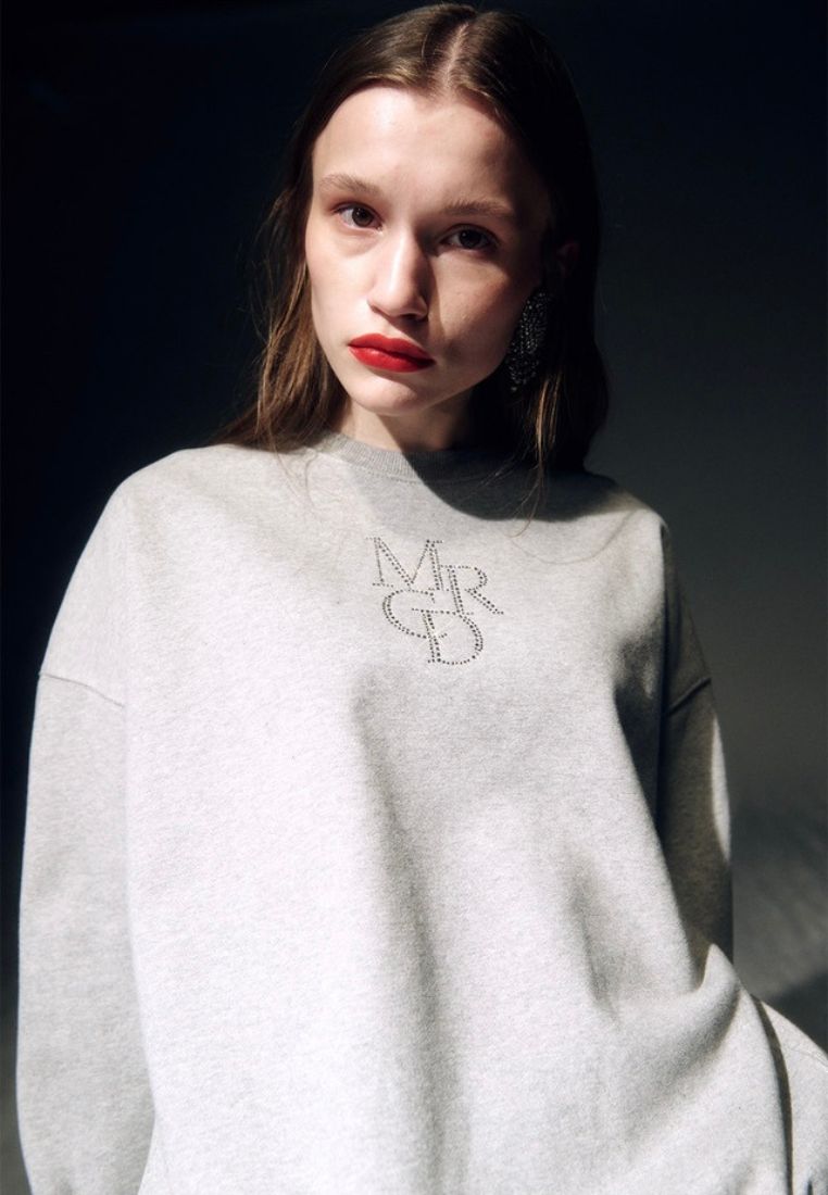 Sweatshirt Logo MRCD Grey Silver