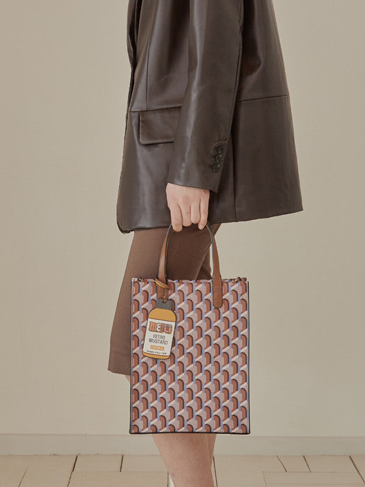 Cabas Monogram Tote Camel_M