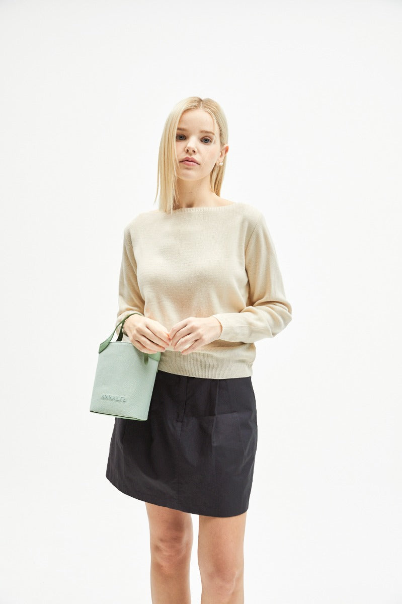 Aileen Canvas Bag S / Olive