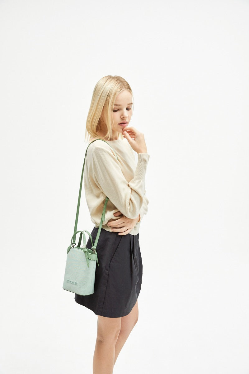 Aileen Canvas Bag S / Olive