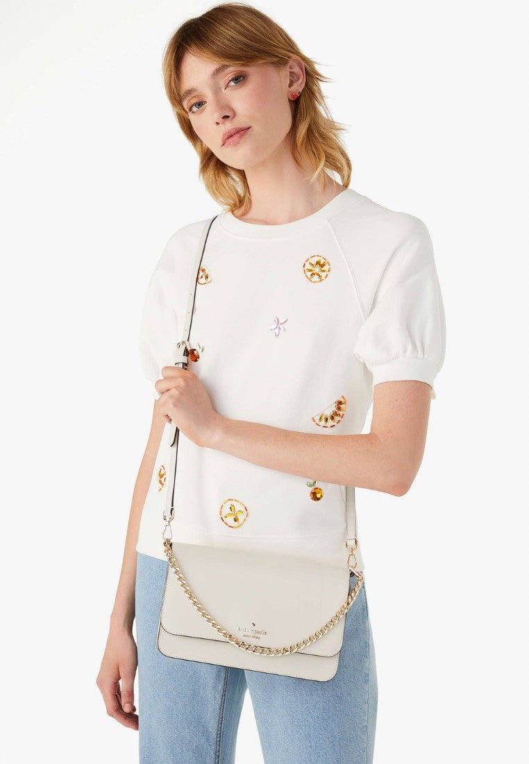 Madison Flap Convertible Crossbody Meringue