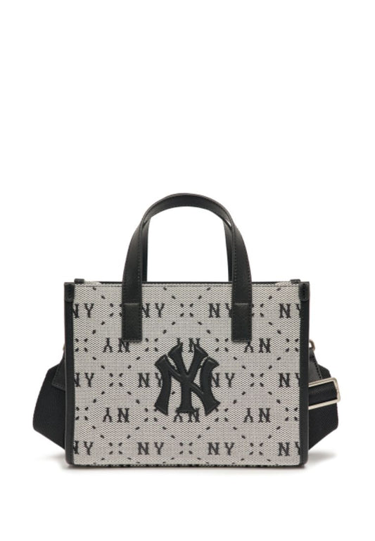 Big Dia MONOGRAM Jacquard S-Tote Bag NEW YORK YANKEES Black