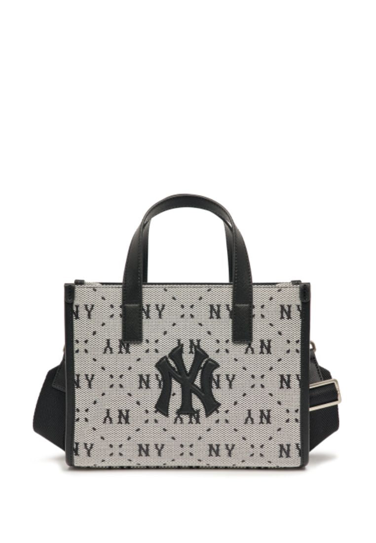 Big Dia MONOGRAM Jacquard S-Tote Bag NEW YORK YANKEES Black