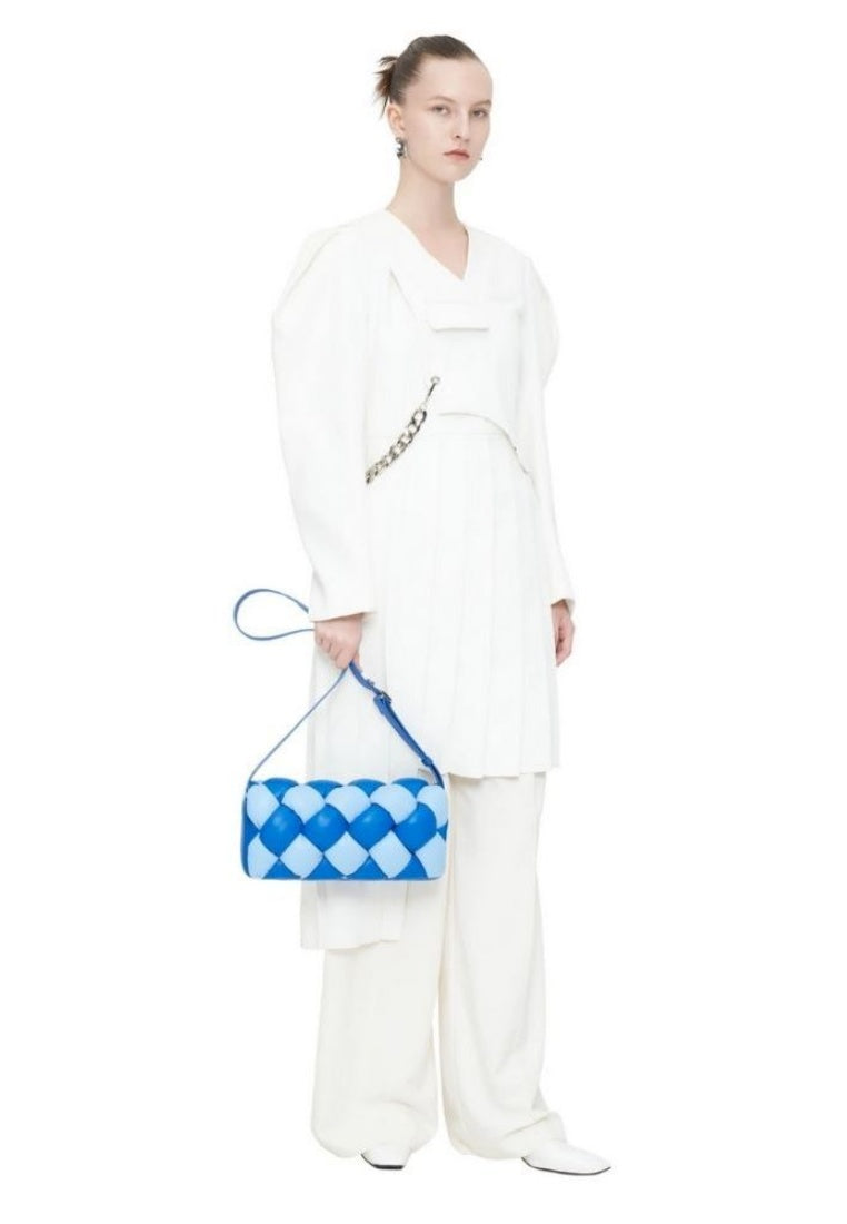 Maze Shoulder Bag - Classic Blue & Ice