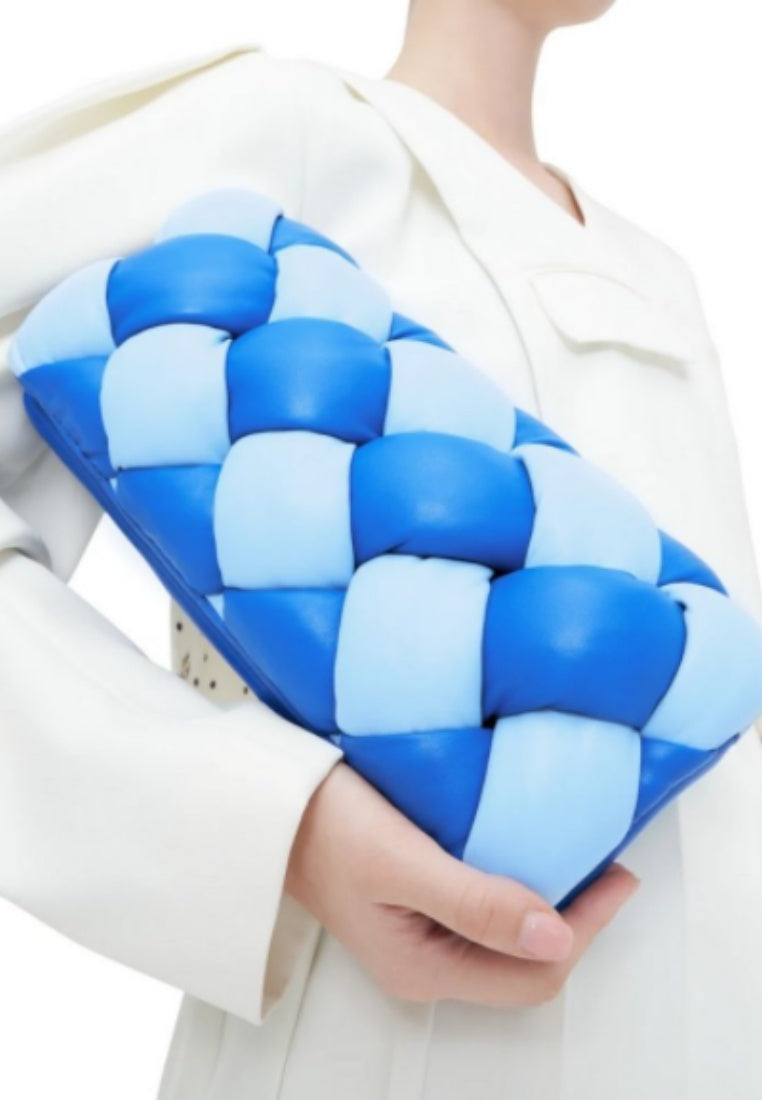 Maze Shoulder Bag - Classic Blue & Ice