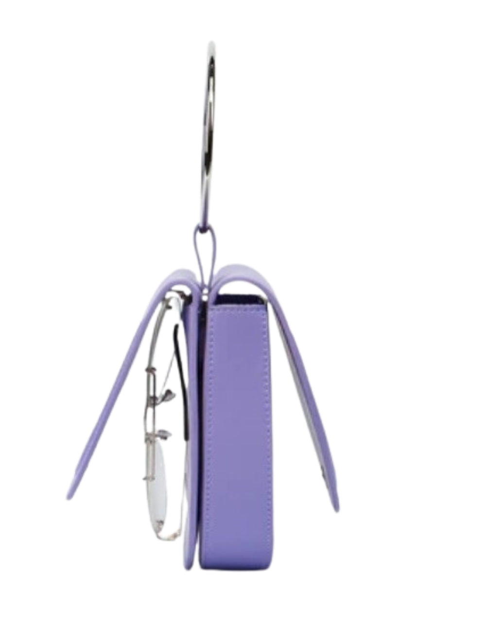 The Double Moon Crossbody - Violet