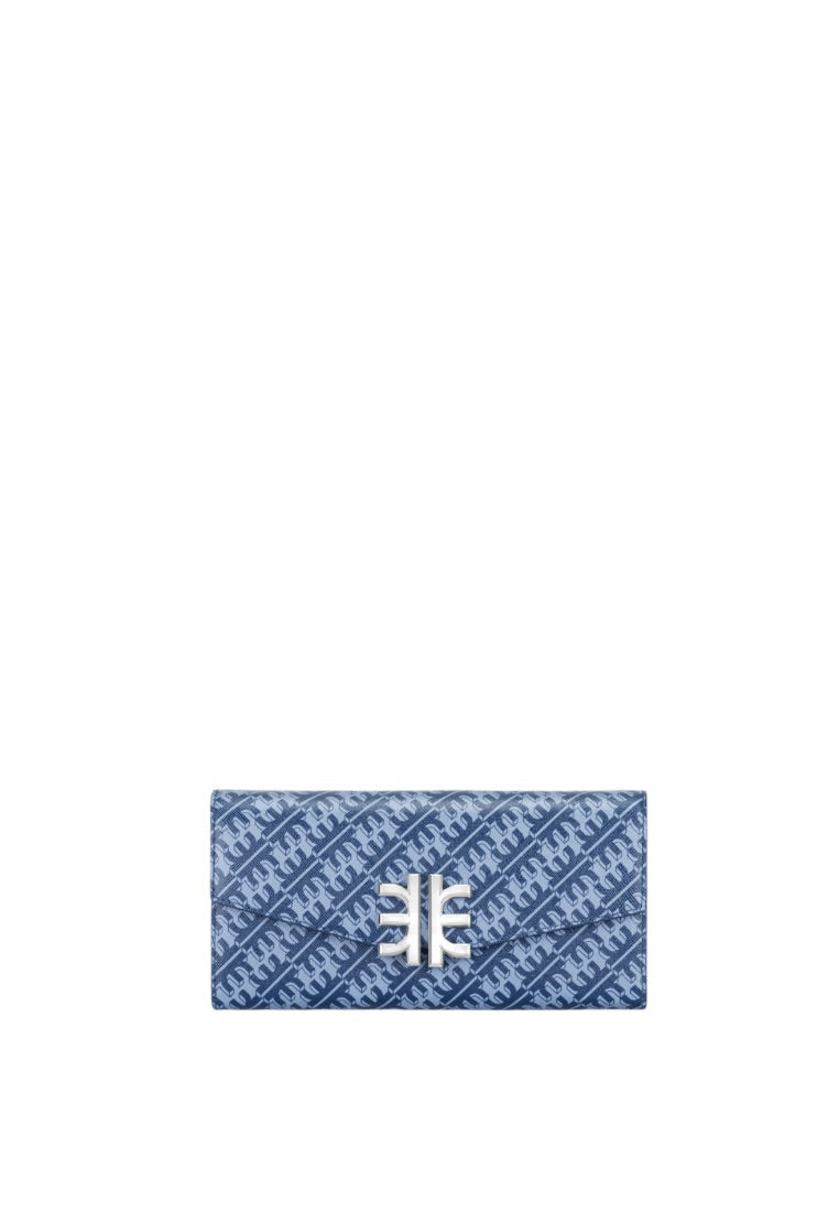 FEI Chain Clutch Bag - Navy