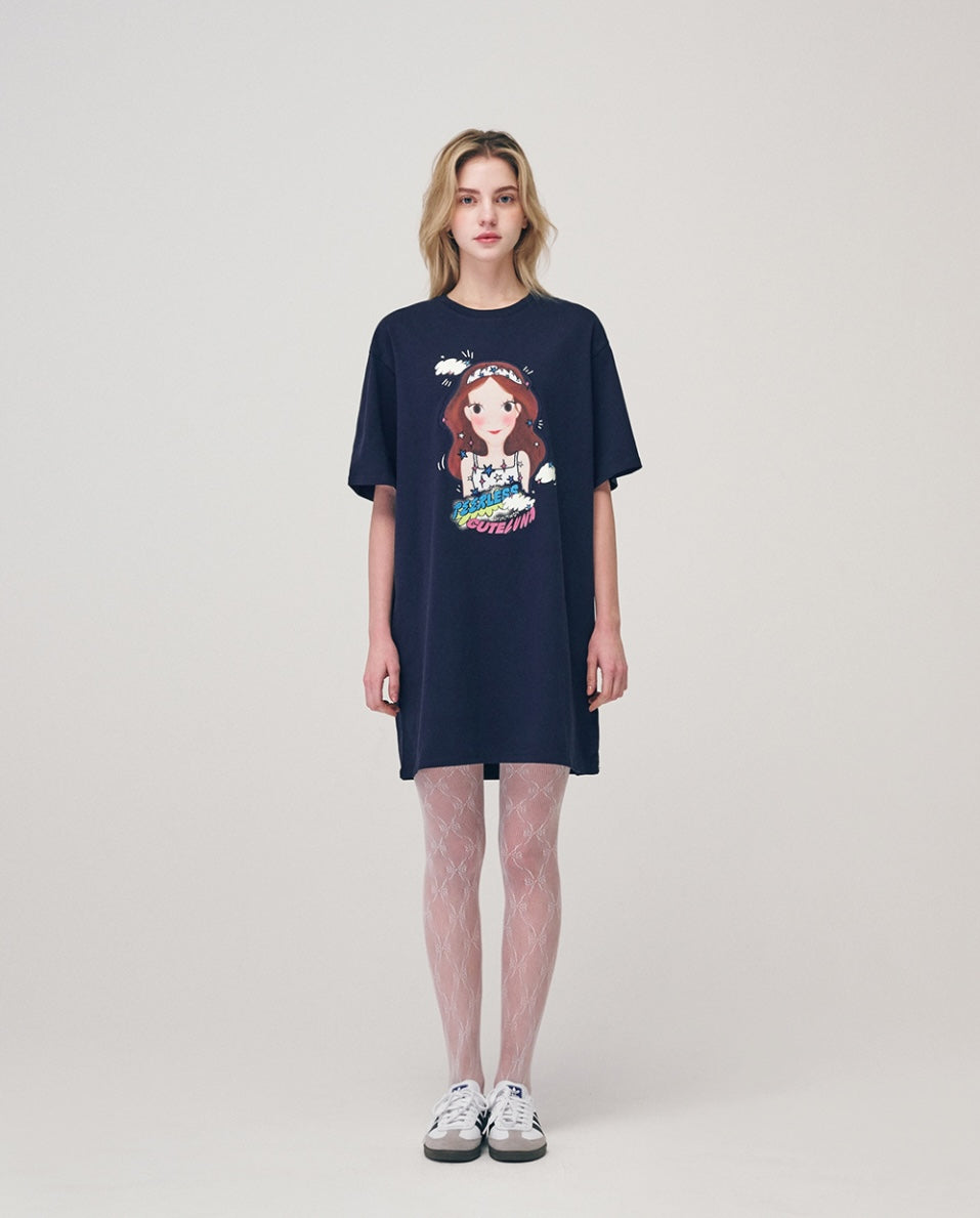 Color Star Long T-Shirt F Luna