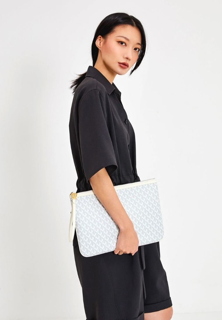 DT CLUTCH BAG Gotica White