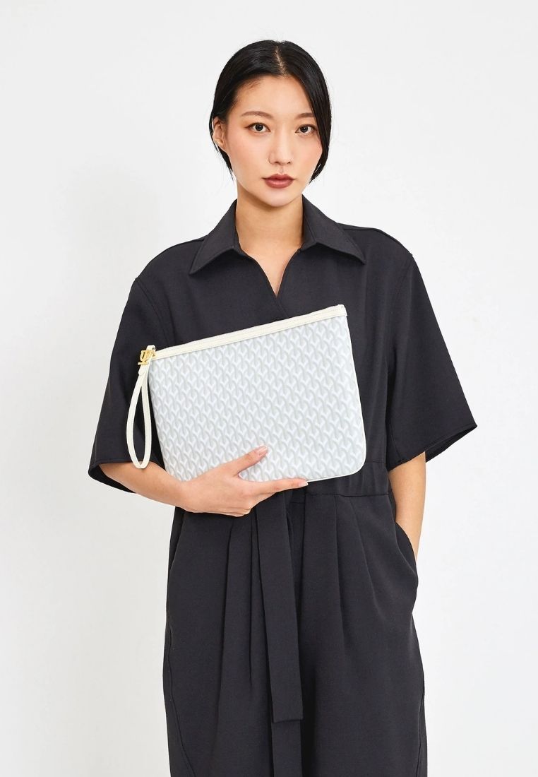 DT CLUTCH BAG Gotica White