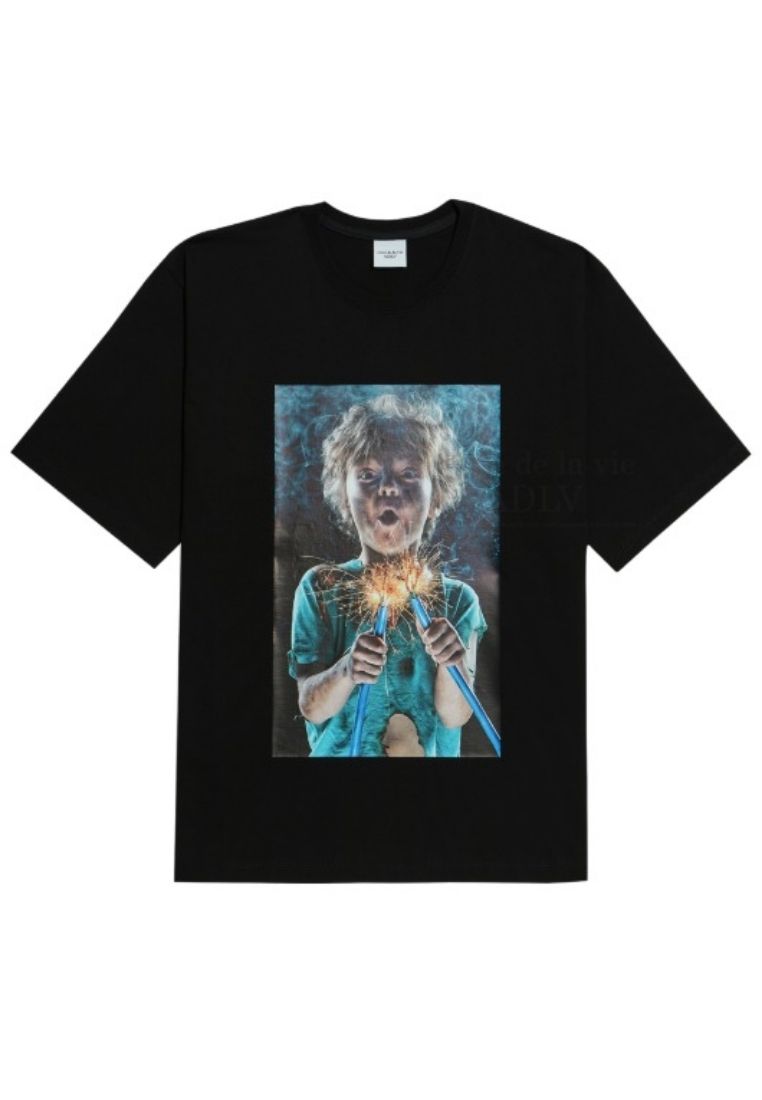 T-Shirt Black Electric Boy