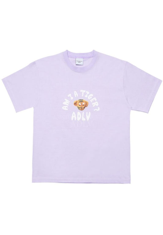 T-Shirt Tiger Teddy Bear Doll Light Purple