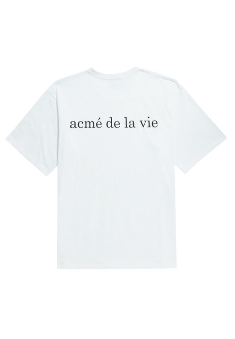 Baby Face Short Sleeve T-Shirt White Donut 1