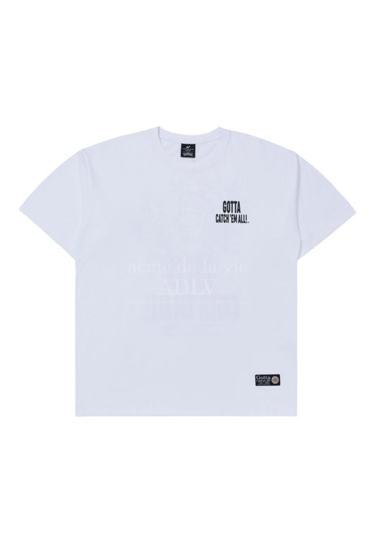 Pokémon GYARADOS Short Sleeve T-Shirt White