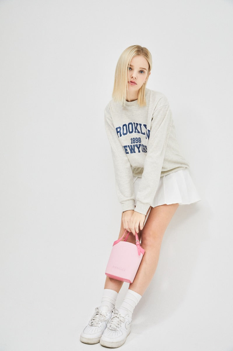 Aileen Canvas Bag S / Pink