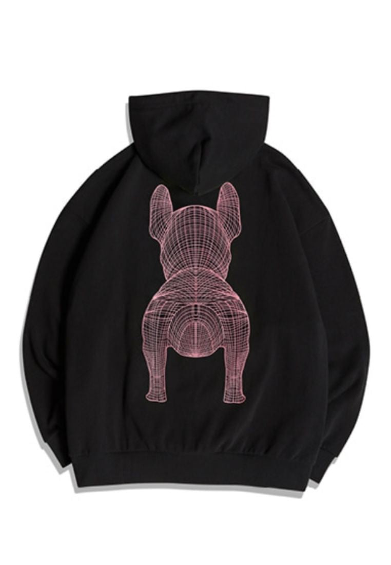 Radog Big Logo Hoodie Multi Black
