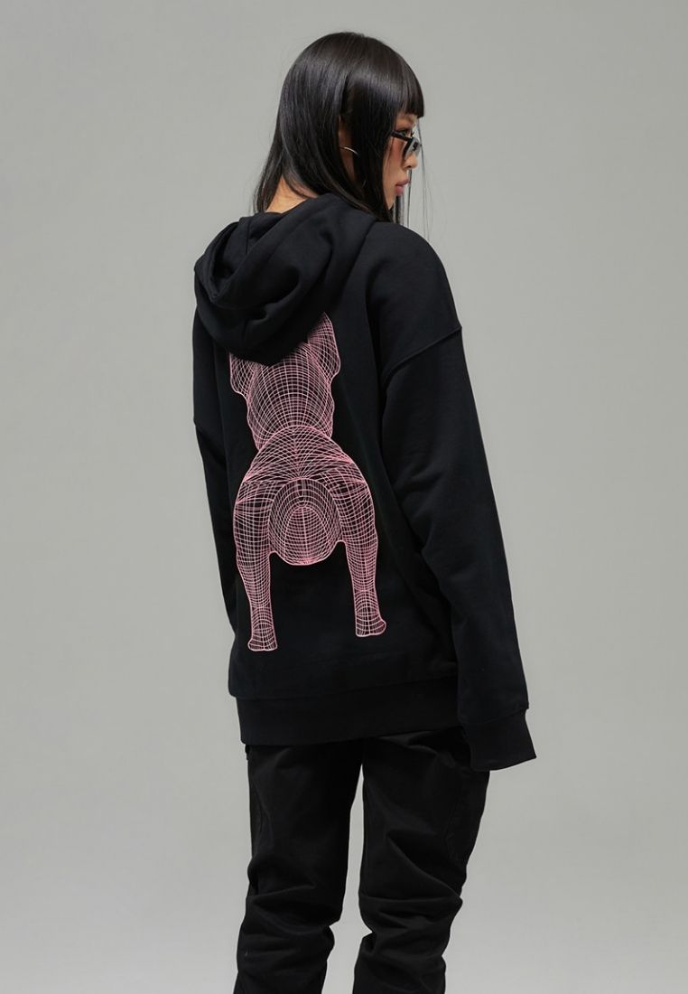 Radog Big Logo Hoodie Multi Black