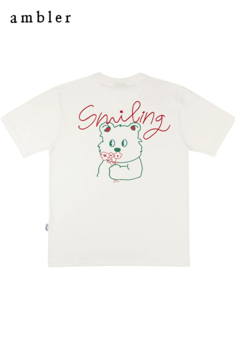 Overfit T-Shirt Smiling