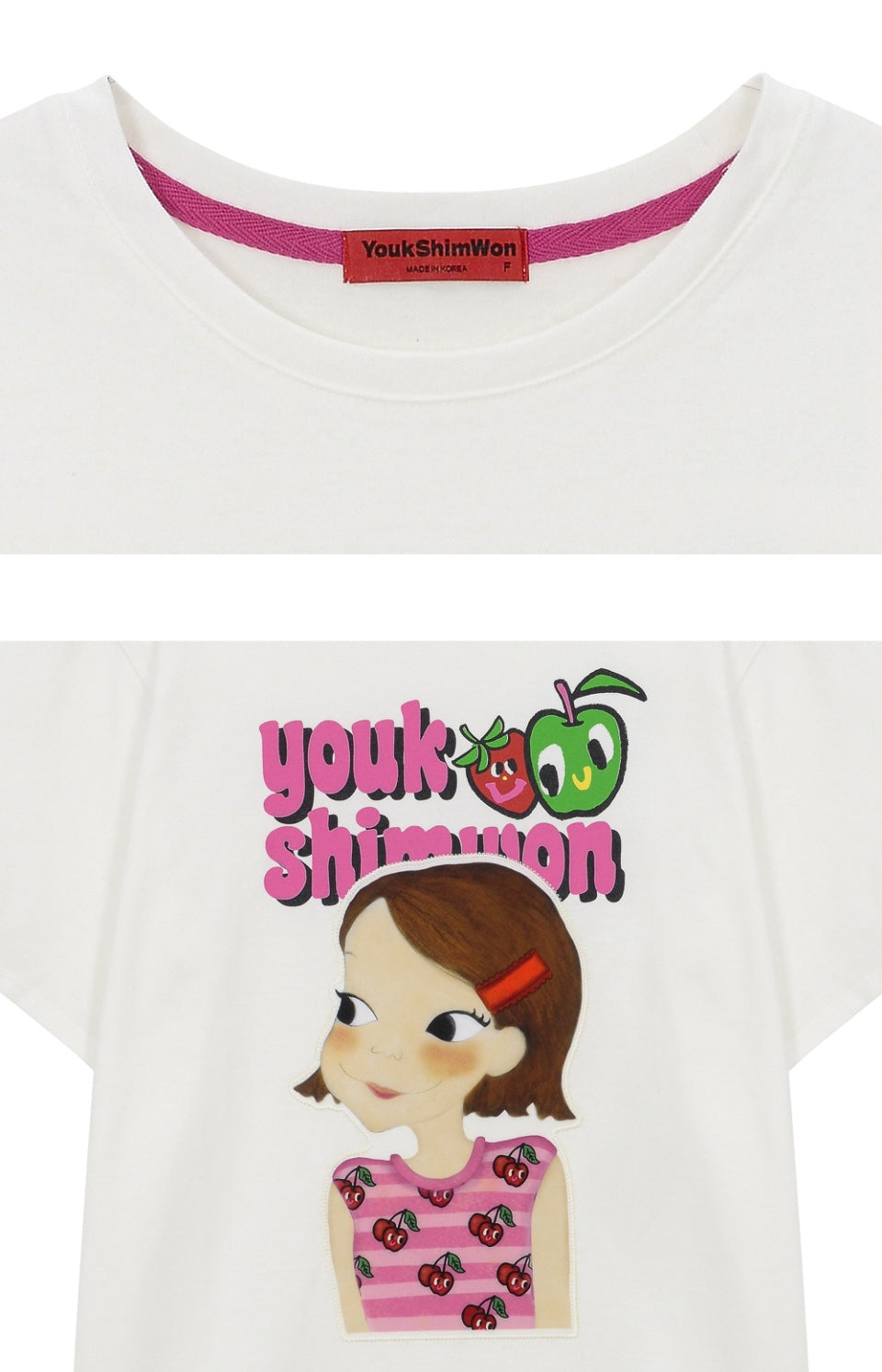 Cherry Long T-Shirt F Ria