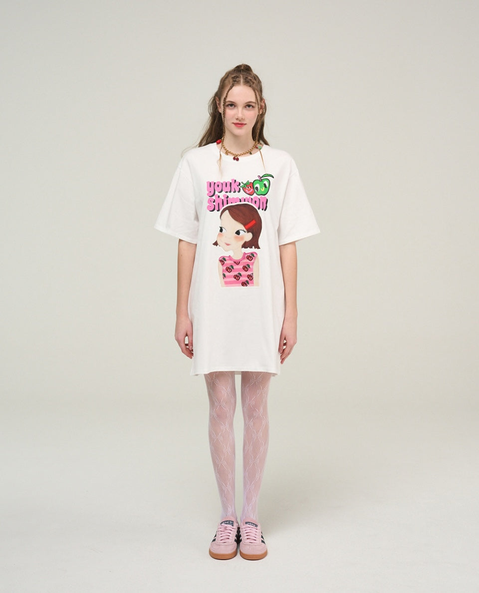Cherry Long T-Shirt F Ria