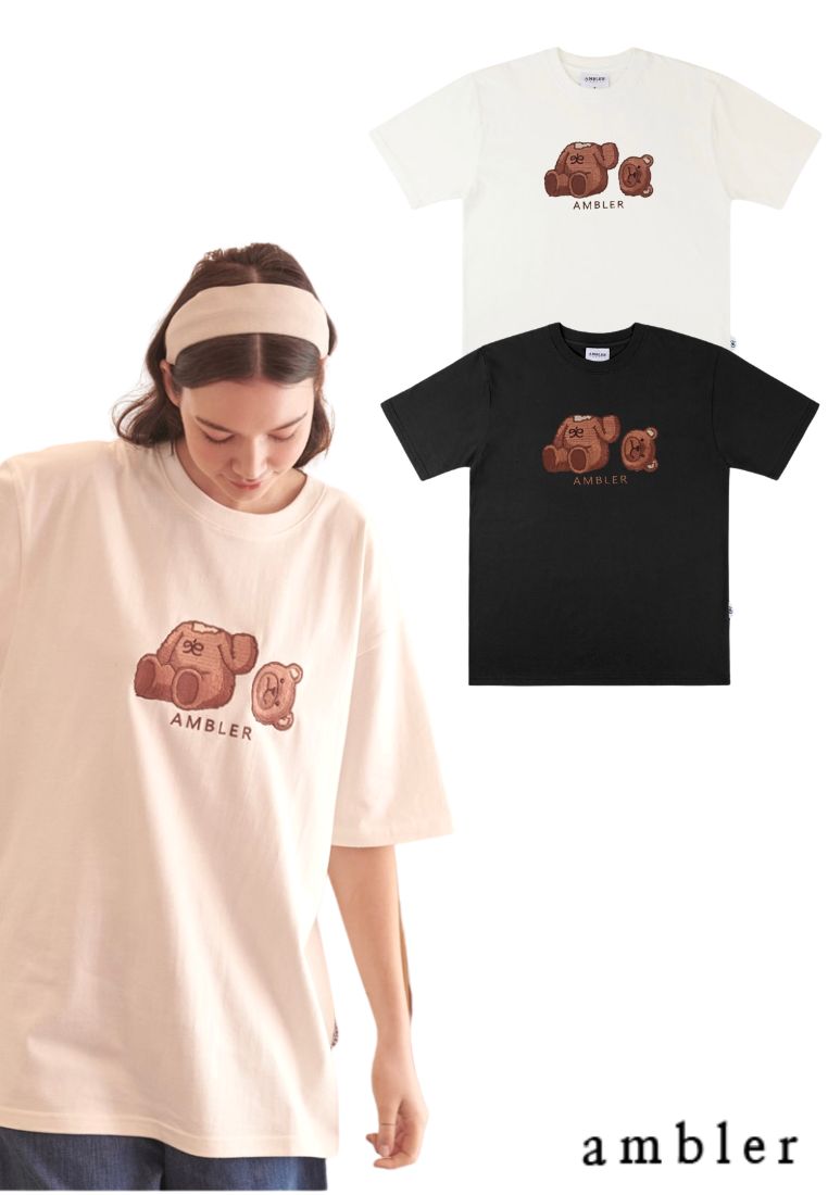 Overfit T-Shirt Oops Bear New