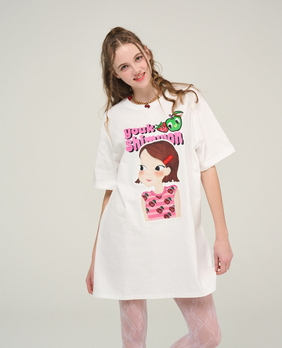 Cherry Long T-Shirt F Ria