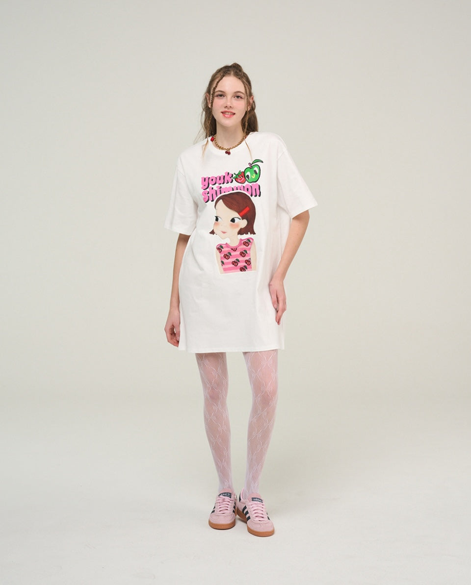 Cherry Long T-Shirt F Ria