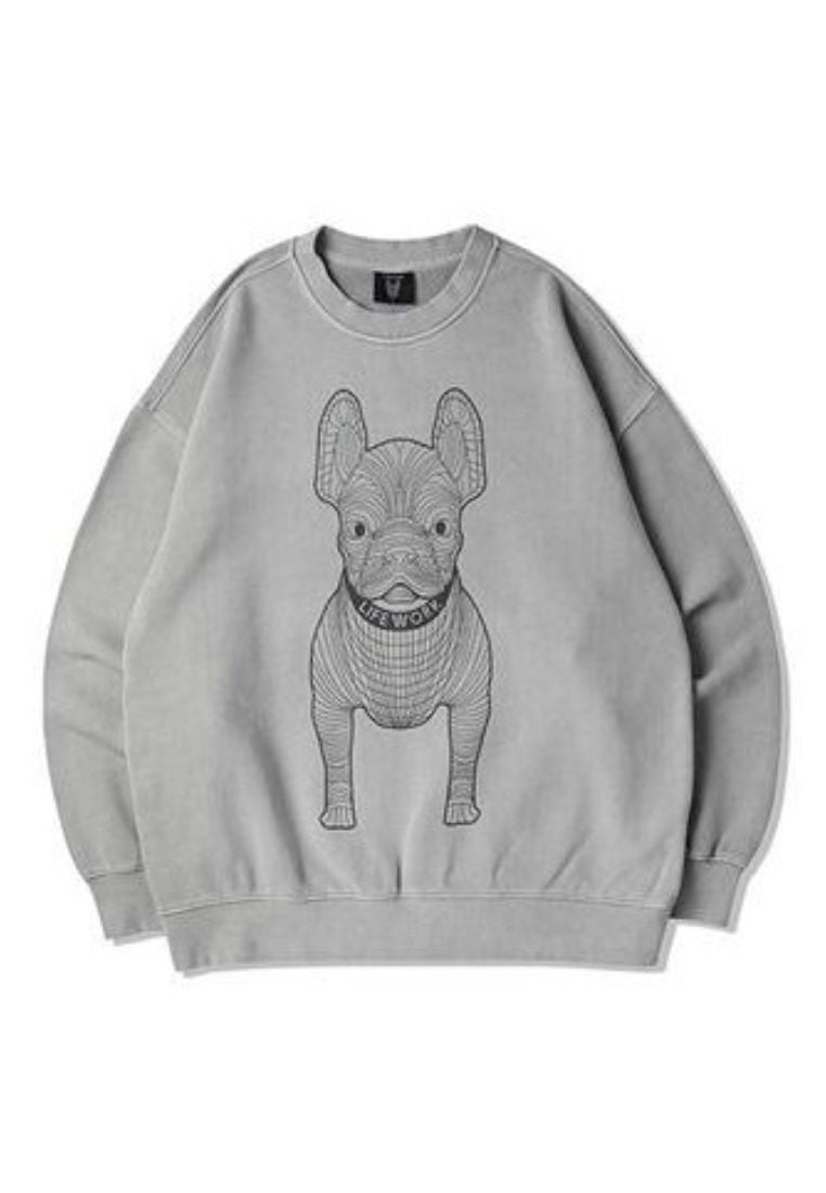 Big Radog Sweatshirt Light Grey