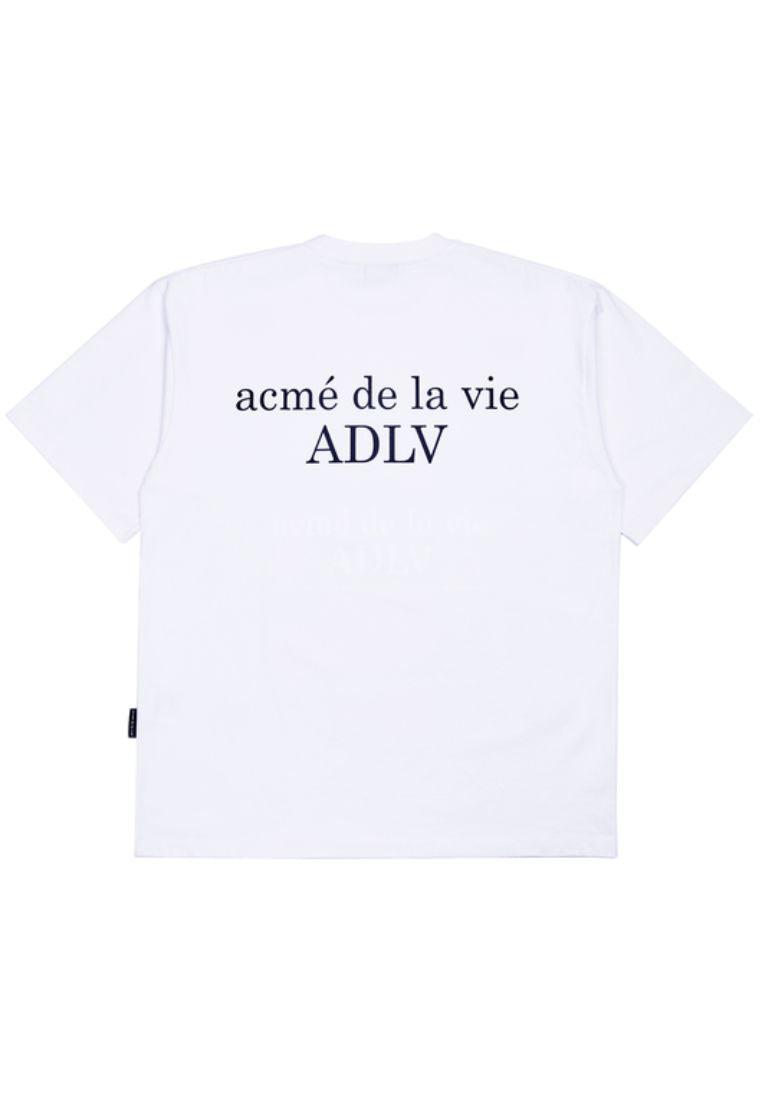 Baby Face Apple Hair Boy Short Sleeve T-Shirt White