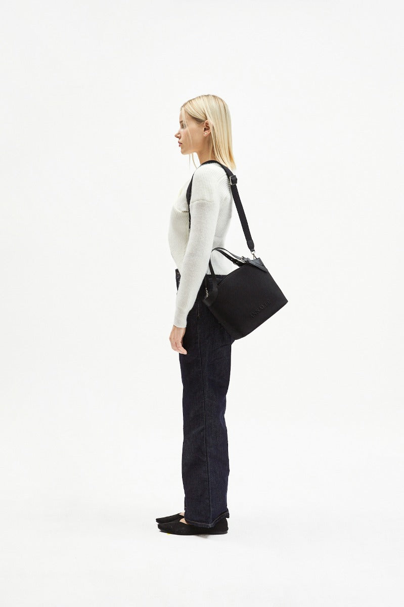Aileen Canvas Bag L / Black