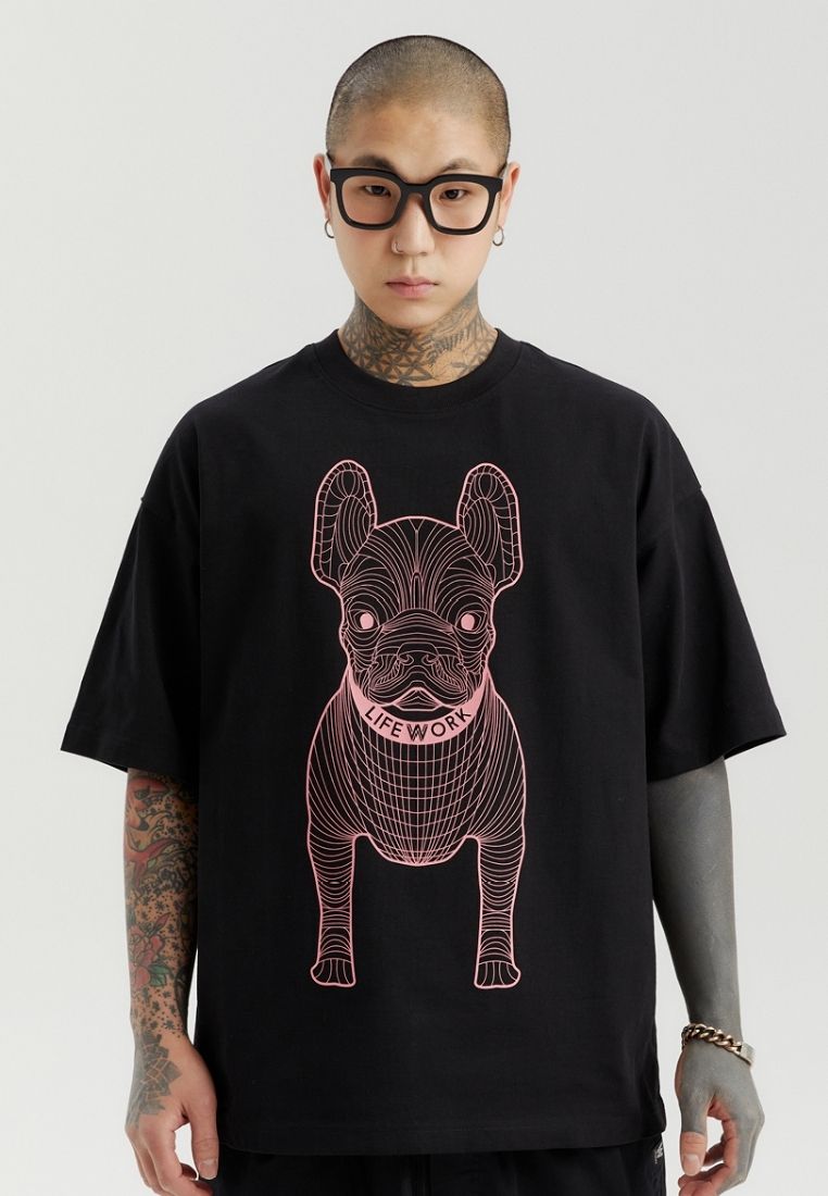 Big Radog T-Shirt Multi Black